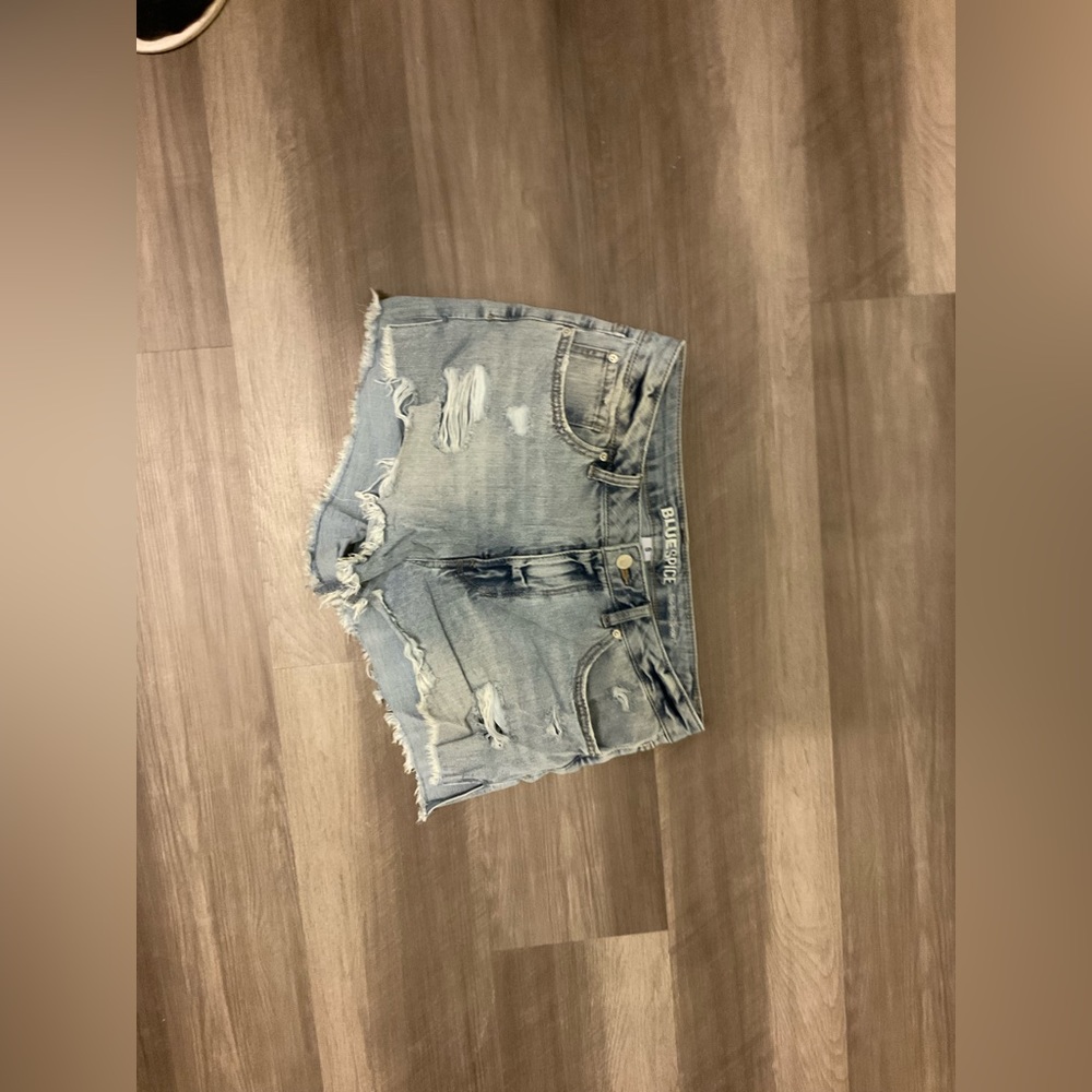 Light Blue Jean Shorts, Small